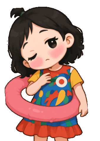 Sandara Park Baby Sticker