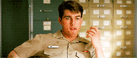 Image result for gif shrugging tom cruise