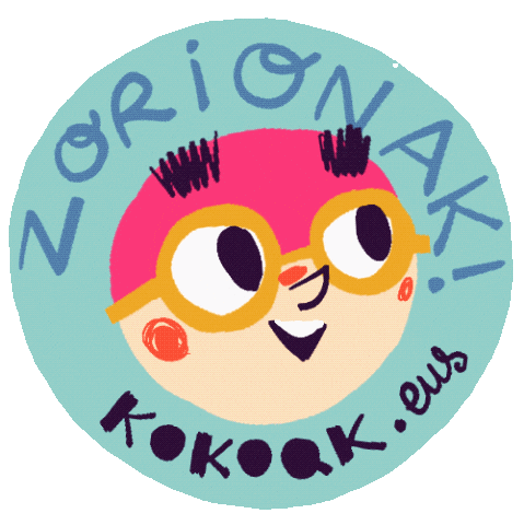Euskara Sticker by KOKOAK Eider Eibar