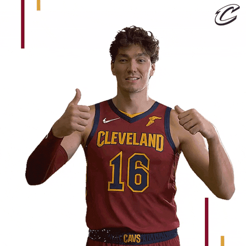 Cedi Osman Thumbs Down GIF by Cleveland Cavaliers