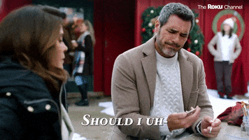 How To Fall In Love By The Holidays GIF by The Roku Channel