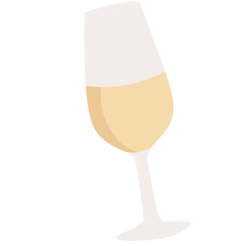 Wine Glass Sticker by flamacoleccion