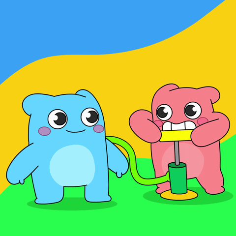 Big Head Love GIF by The Little Guys World