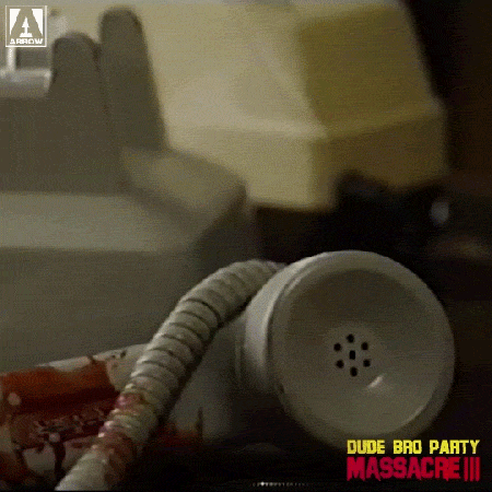Phone Blood GIF by Arrow Video