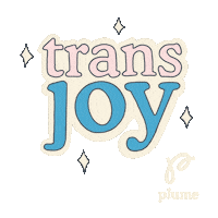 Trans Day Of Visibility Joy Sticker by Plume
