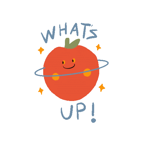 Happy Whats Up Sticker
