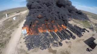 Image result for tire fire gif