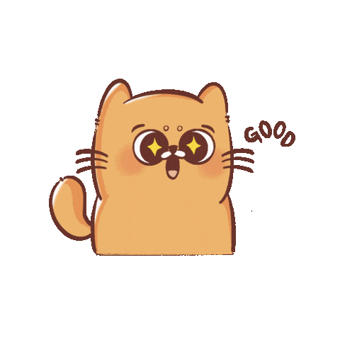 Cute Cat Sticker