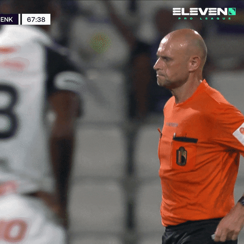 For The Fans Referee GIF by ElevenSportsBE