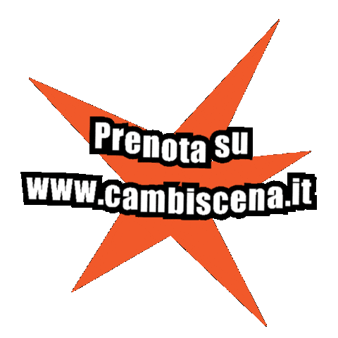 Prenota Su Wwwcambiscenait Sticker by CambiScena