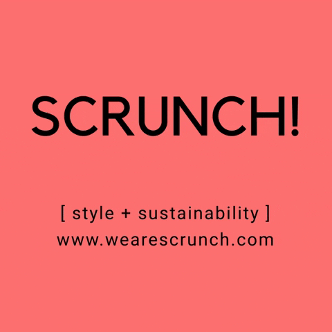wearescrunch fashion brand accessories sustainablefashion GIF