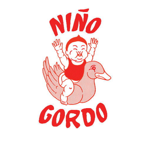 Niño Gordo Sticker