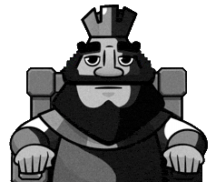Clash Royale King Sticker
