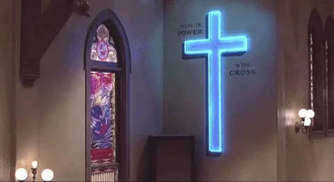 The Blues Brothers Church GIF