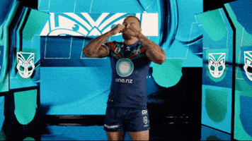 Tounge Out Rugby League GIF by NZWarriors