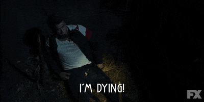 Dying American Horror Story GIF by AHS