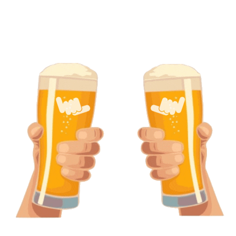 Beer Bar Sticker by Huakai