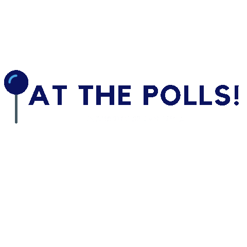 Vote Sticker by USD Votes Campaign