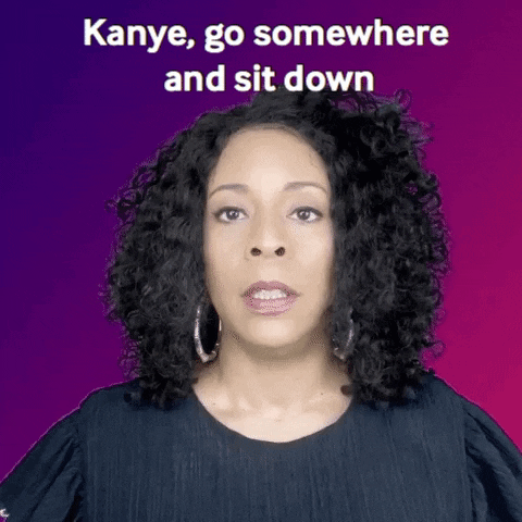 Kanye West Vote GIF by Holly Logan
