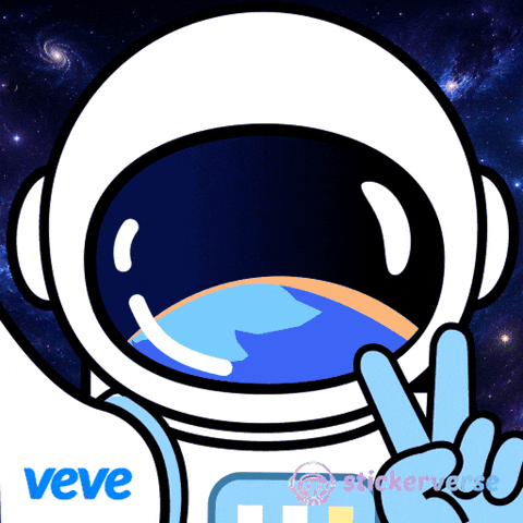 Peace Out Space GIF by VeVe