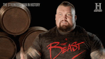 The Beast Muscles GIF by Sky HISTORY UK