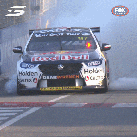 Gold Coast Burnout GIF by Supercars Championship
