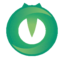 Logo Twist Sticker by Jinx Design