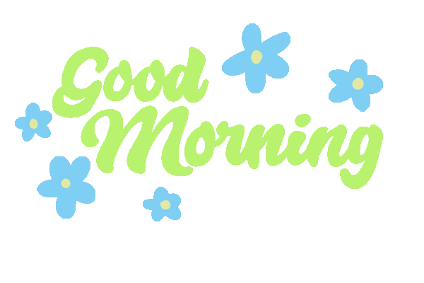 Happy Good Morning Sticker by harrietphillips for iOS & Android | GIPHY