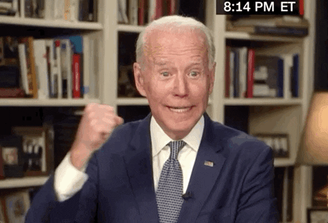 Joe Biden Yes GIF by Election 2020 - Find  Share on GIPHY