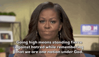 Michelle Obama Dnc GIF by Election 2020