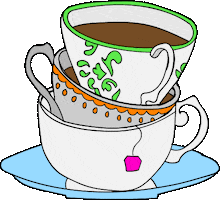 Tea Time Sticker by mxbritish