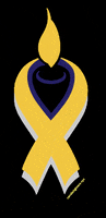 Go Gold Cancer GIF by Candlelighters NYC