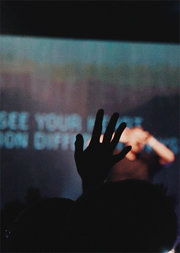 VentureStudents music crowd worship student ministry GIF