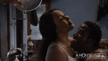 In The Mood Neck Kiss GIF by ALLBLK