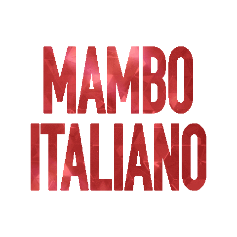 Mambo Italiano Sticker by Nikki Vianna