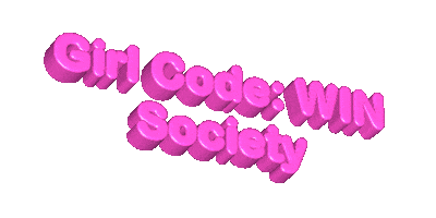 Girl Code: WIN Sticker