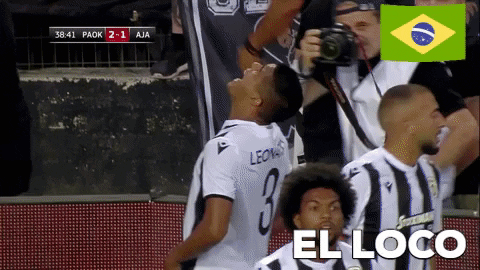 Celebration Goal GIF by PAOK FC - Find & Share on GIPHY