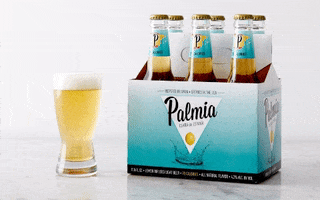 When Life Gives You Lemons Drinking GIF by Palmia Beer