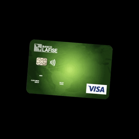 Visa Tarjeta GIF by Banco LAFISE Nicaragua