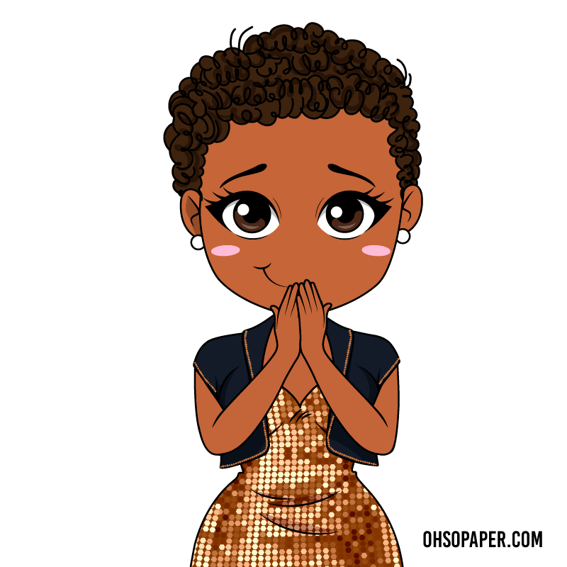 Happy African American GIF by Oh So Paper - Find & Share on GIPHY