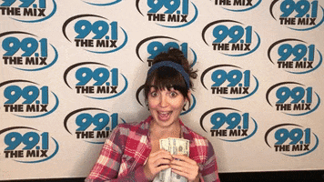 Excited Milwaukee Wisconsin GIF by 99.1 The Mix