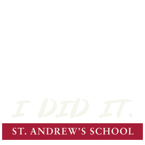 Sasdelaware Sticker by St. Andrew's School