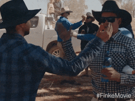 madman-films high five off road chest bump dirtbike GIF
