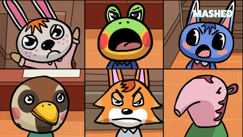 Angry Animal Crossing GIF by Mashed - Find & Share on GIPHY