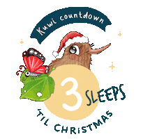 Excited New Zealand Sticker