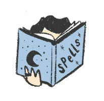 Illustration Book Sticker