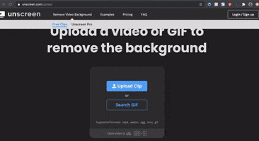 Unscreen GIF