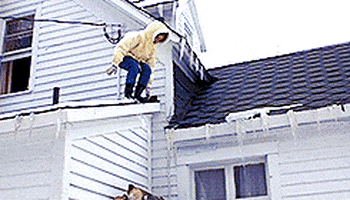 ouch logs GIF by MGM Christmas