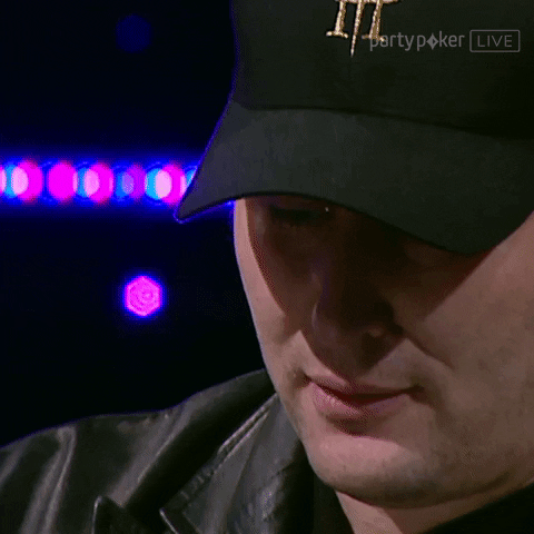 Partypokerlive ok nod poker face hellmuth GIF
