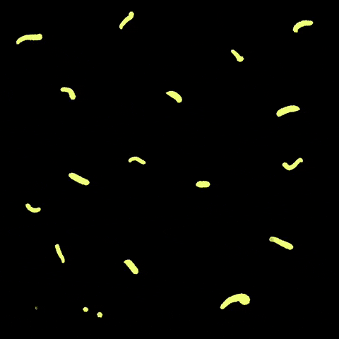 flowland yellow konfetti GIF
